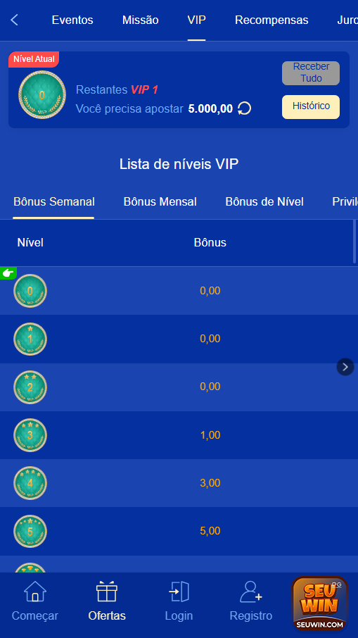 Segurança App seuwin.com